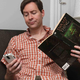 Sources say the man told his loving wife "Mmm-hmm" four separate times while continuing to read.